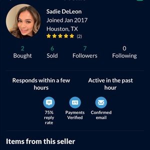 Hello, I have posted a lot of clothes/shoes on OfferUp!